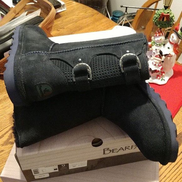 BearPaws Navy Size 9 Womens NEW - Picture 4 of 7